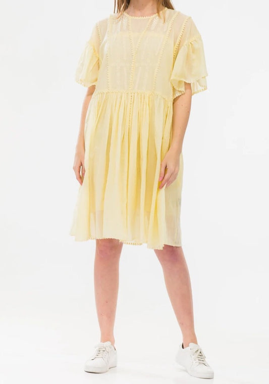 Isabel Marant yellow dress 36