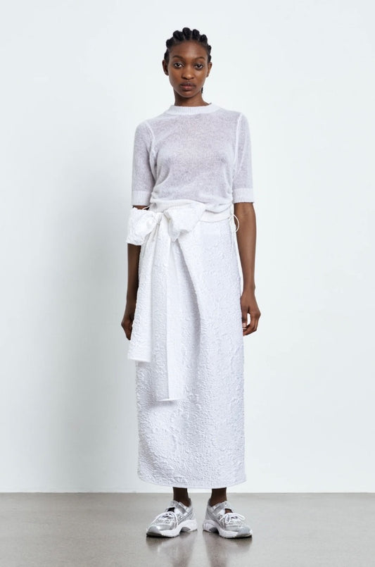 Cecilie Bahnsen Borage Cloque Vivian Skirt 4