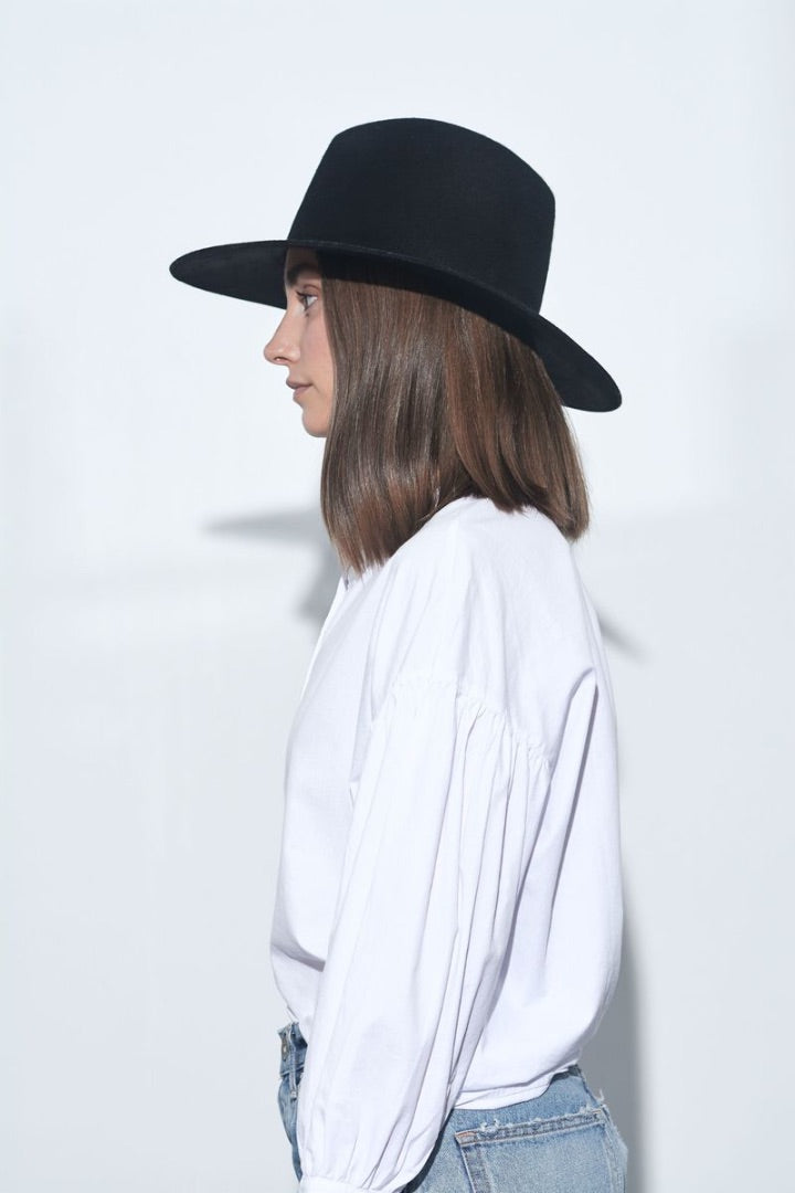 Janessa Leone Wool Hat L