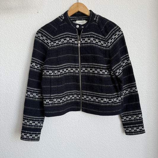 ALC navy stripe jacket 2