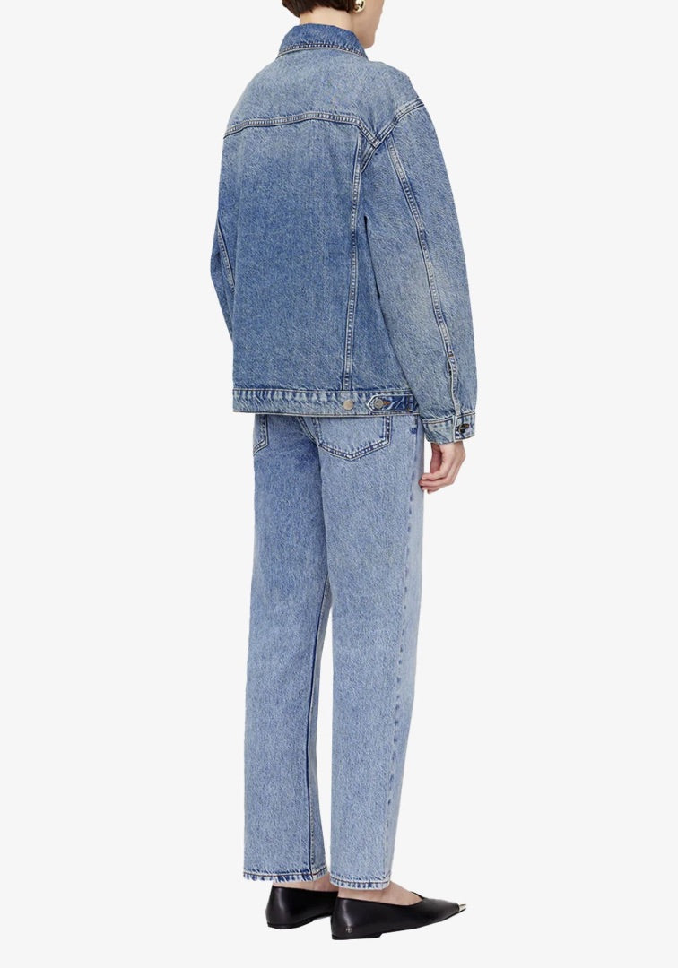 Anine Bing Rory Denim Jacket BNWT