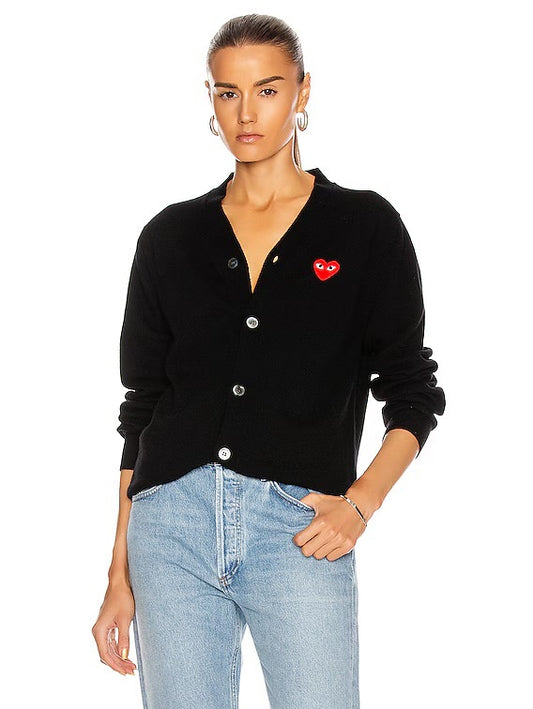 Comme Des Garcon Play Cardigan S