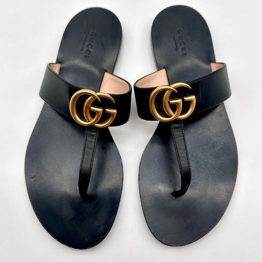 Gucci Marmont Sandal Black 39