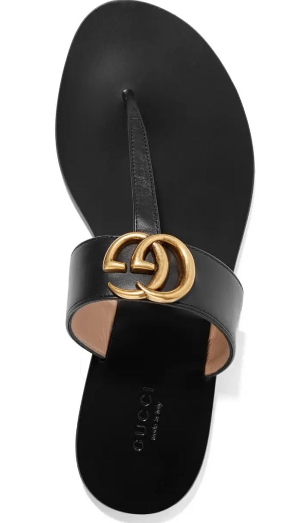 Gucci Marmont Sandal Black 39