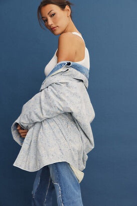 Denimist Floral Shacket XS